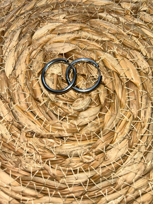 Créole argent acier inoxydable